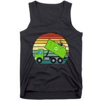 Retro Garbage Truck Waste Management Tank Top