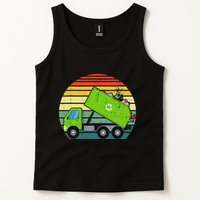 Retro Garbage Truck Waste Management Tank Top