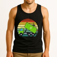 Retro Garbage Truck Waste Management Tank Top