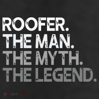 Roofer Gift The Man Myth Legend Cool Comfort Performance Bucket Hat