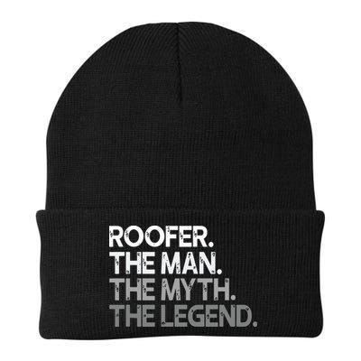 Roofer Gift The Man Myth Legend Beanie