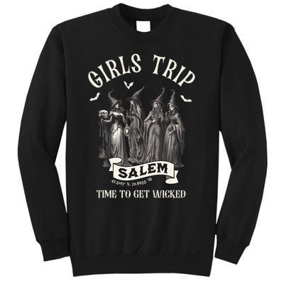 Retro Girls Trip Salem 1692 They Missed One Witch Halloween Sweatshirt