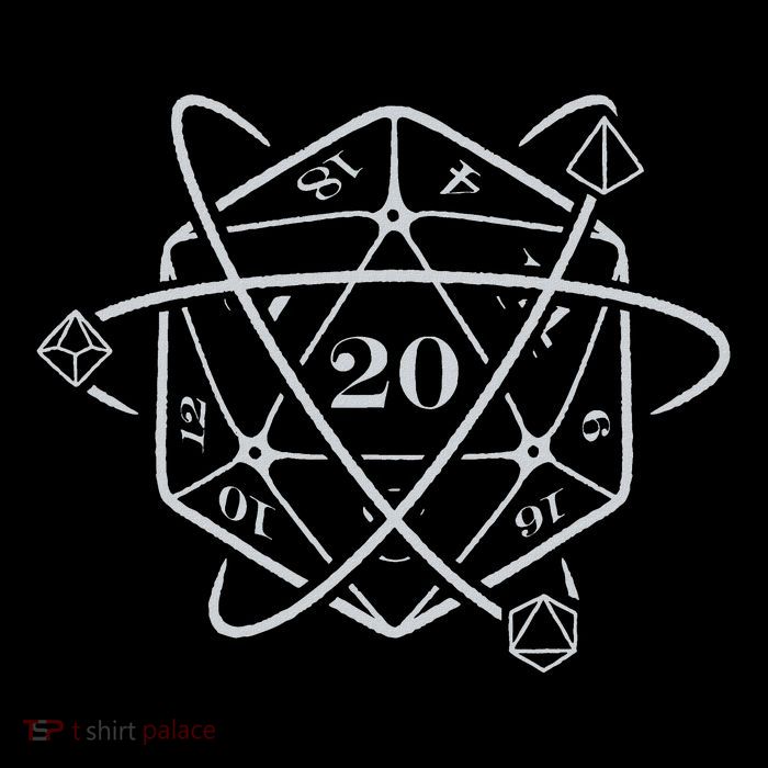 Roleplaying Games Ttrpg D20 Dice Atom 16 in Basic Backpack
