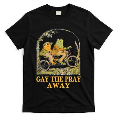 Retro Gay The Pray Away Frog &Toad Say Gay Rights Lgbt Pride T-Shirt