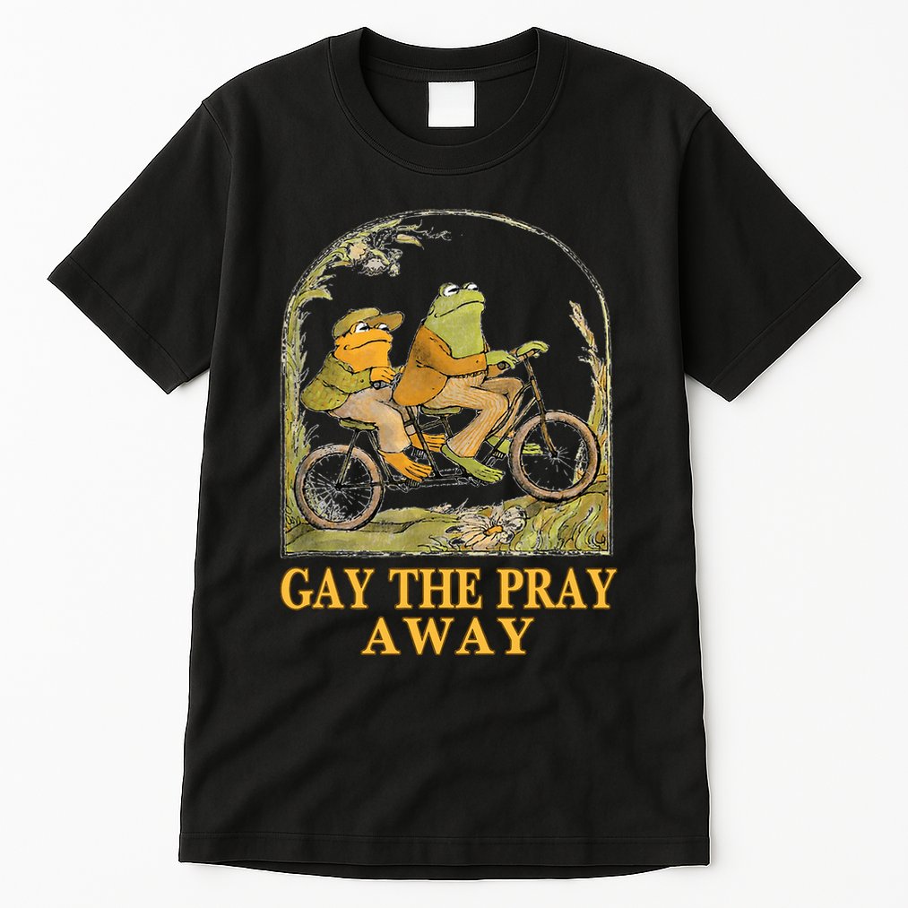 Retro Gay The Pray Away Frog &Toad Say Gay Rights Lgbt Pride Tall T-Shirt