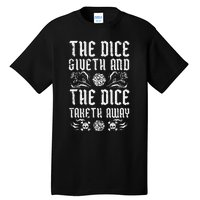 Rpg Giveth Taketh Funny Gamer Tall T-Shirt