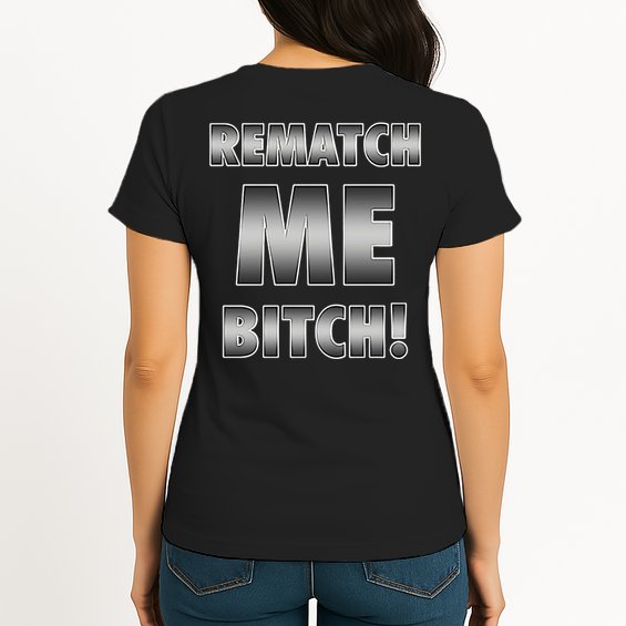 Ryan Garcia Tanks 1 Fan Rematch Me Bitch Womens T-Shirt