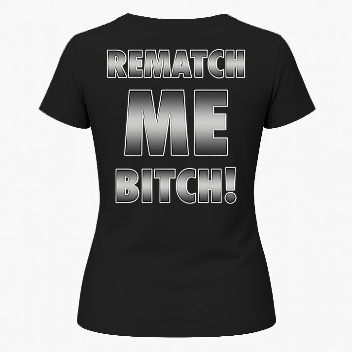 Ryan Garcia Tanks 1 Fan Rematch Me Bitch Womens T-Shirt