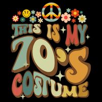 Retro Groovy This Is My 70's Costume Funny 70s Party Vintage Mug