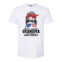 Regular Grandma Trying Not To Raise Liberals Voted For Trump Softstyle CVC T-Shirt