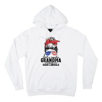 Regular Grandma Trying Not To Raise Liberals Voted For Trump Hoodie