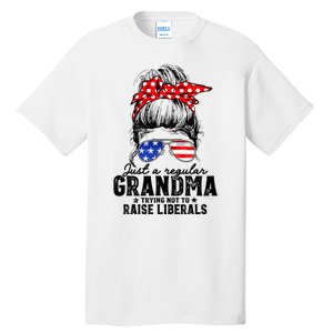 Regular Grandma Trying Not To Raise Liberals Voted For Trump Tall T-Shirt