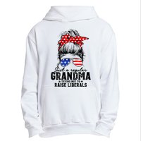 Regular Grandma Trying Not To Raise Liberals Voted For Trump Urban Pullover Hoodie