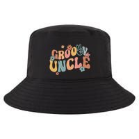 Retro Groovy Uncle Flower Power Hippie Family Groovy Vibes Gift Cool Comfort Performance Bucket Hat