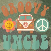 Retro Groovy Uncle Matching Family Birthday Party Legacy Tie Dye Trucker Hat