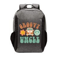 Retro Groovy Uncle Matching Family Birthday Party Vector Backpack