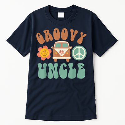 Retro Groovy Uncle Matching Family Birthday Party Tall T-Shirt