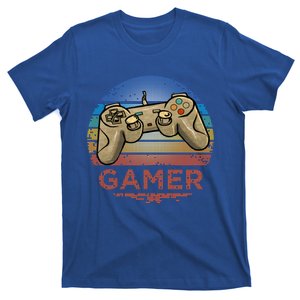 Retro Gamer Video Game Player N Gift Funny Gift T-Shirt