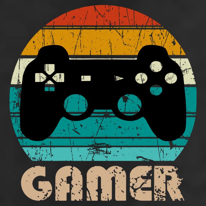 Retro Gamer Video Games Player Gaming Boys Teens Men Golf Towel
