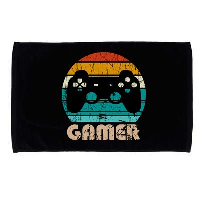 Retro Gamer Video Games Player Gaming Boys Teens Men Microfiber Hand Towel