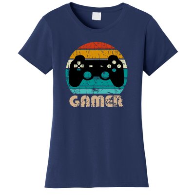 Retro Gamer Video Games Player Gaming Boys Teens Men Women's T-Shirt