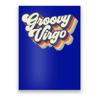 Retro Groovy Virgo Zodiac Cool Gift Poster