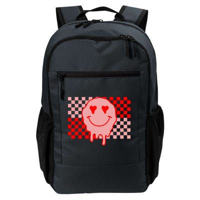 Retro Groovy Valentines Day Hippie Smile Backpack