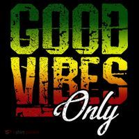 Reggae Good Vibes Only Jamaica One Love Rasta Flatbill Hat