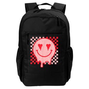 Retro Groovy Valentines Day Hippie Heart Funny Matching Daily Commute Backpack