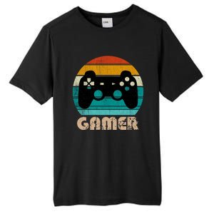 Retro Gamer Video Games Player Gaming Ns Gift Tall Fusion ChromaSoft Performance T-Shirt