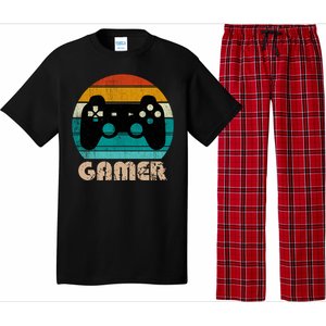 Retro Gamer Video Games Player Gaming Ns Gift Pajama Set