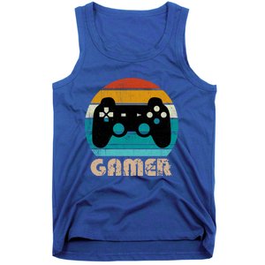 Retro Gamer Video Games Player Gaming Ns Gift Tank Top