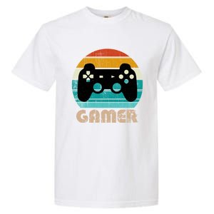 Retro Gamer Video Games Player Gaming Ns Gift Garment-Dyed Heavyweight T-Shirt