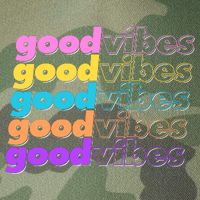 Retro Good Vibes Legacy Tie Dye Trucker Hat