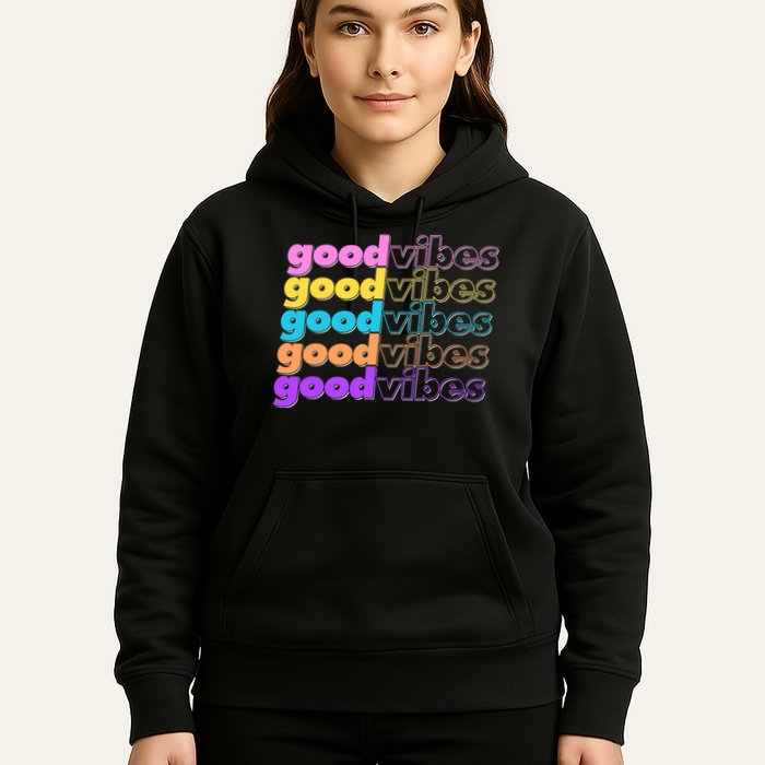 Retro Good Vibes Hoodie