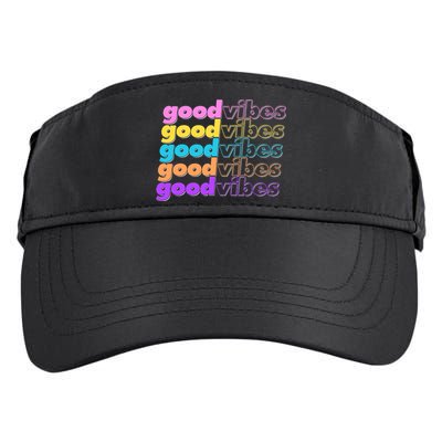 Retro Good Vibes Adult Drive Performance Visor