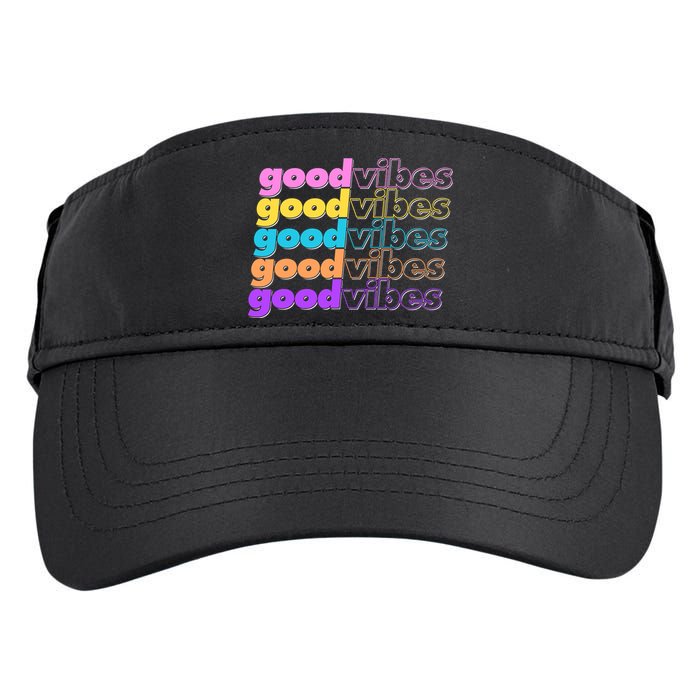 Retro Good Vibes Adult Drive Performance Visor