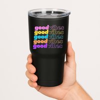 Retro Good Vibes Tumbler