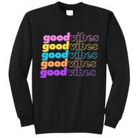 Retro Good Vibes Tall Sweatshirt
