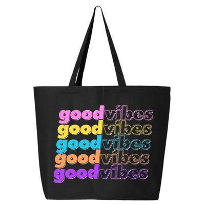 Retro Good Vibes 25L Jumbo Tote