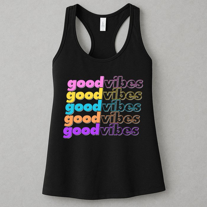 Retro Good Vibes Womens Tank Top
