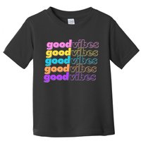 Retro Good Vibes Toddler T-Shirt