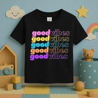 Retro Good Vibes Toddler T-Shirt