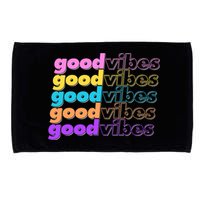 Retro Good Vibes Microfiber Hand Towel