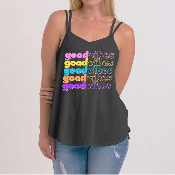 Retro Good Vibes Women's Strappy Tank
