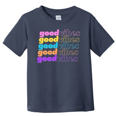 Retro Good Vibes Toddler T-Shirt