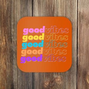 Retro Good Vibes Coaster