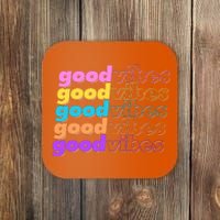 Retro Good Vibes Coaster