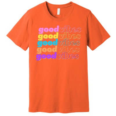 Retro Good Vibes Premium T-Shirt