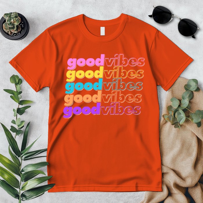 Retro Good Vibes Premium T-Shirt
